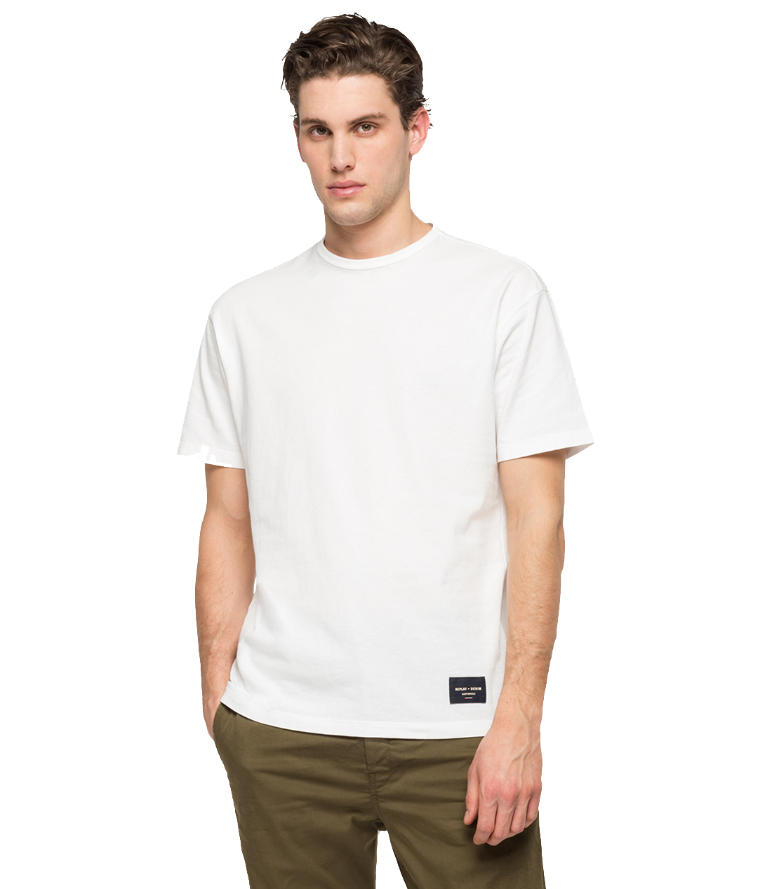 サルトリアーレ　ガーメントダイコットンジャージーTシャツ 詳細画像 オフホワイト 1